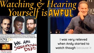 ✂️🎞️Watching amp Hearing Yourself is Awful  TWDTheOnesWhoLive QampA [upl. by Lattie]