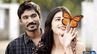 Nee Partha  3  Three Song  Dhanush  Shruti Haasan [upl. by Hansen]