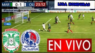 MARATHON VS OLÍMPIA EN VIVO LIGA NACIONAL HONDURAS JORNADA 11 CLAUSURA 2024 [upl. by Ahtelahs]