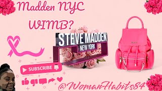 Whats in my Bag 🩷Madden NYC Pink Nylon Backpack🩷pinkfordjking [upl. by Marissa]