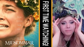 MIDSOMMAR FIRST TIME WATCHING movie reaction [upl. by Brightman]