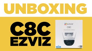 Unboxing de la caméra C8C Ezviz  version française [upl. by Nonnac]