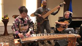 Autumn Leaves （枯葉） Koto Saeko Kujiraoka and Jazz Band Artists for Peace [upl. by Gnirol]