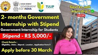 AICTE Internships 2024  Govt of India offers Internship with Stipend and Certification [upl. by Krute]