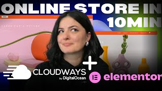 Get Your Online Store Live Using Cloud Hosting and Elementor Pro in 10 Minutes [upl. by Yrag]