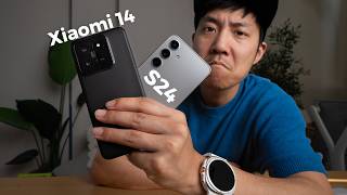 Day in the life with Xiaomi 14 and s24  best small phone [upl. by Ellette531]