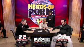 2011 National HeadsUp Poker Championship Episode 8 HD [upl. by Carce]