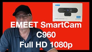 WEBCAM USB  EMEET SmartCam C960 Affordable and does what it says it will do [upl. by Edrock]