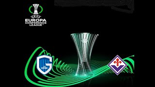 202324 UEFA Europa Conference League EAFC 24  Group Stage  Matchday 1  Group F  GNK v FIO [upl. by Ahsha]