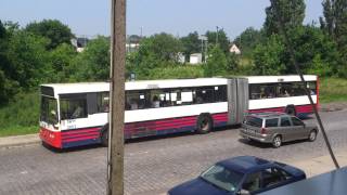 Przyjazd i odjazd Volvo B10MA na linii 81 w Szczecinie [upl. by Ellehc]