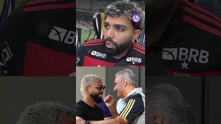 TITE TINHA BIRRA COM GABIGOL shorts [upl. by Kusin893]