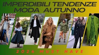 Le Imperdibili Tendenze Moda Indossabili per lAutunno 2024 [upl. by Siloa]