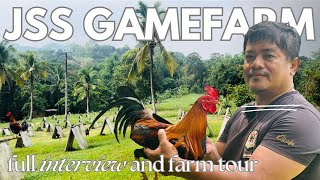 JSS GAMEFARM VISIT  FULL INTERVIEW amp FARM TOUR  SOLID SBR LEMON amp PERFECTION ROUNDHEAD  VLG134 [upl. by Nwahsiek]