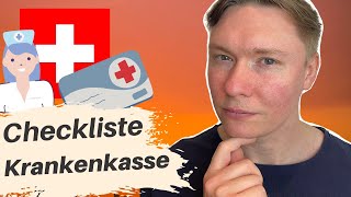 KRANKENKASSE Schweiz einfach erklärt  Krankenkassenvergleich  Auswandern Schweiz  Reisegedanken [upl. by Loredana136]