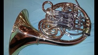 Unboxing  Waldhorn  French Horn  Thomann HR301G [upl. by Dnomra]