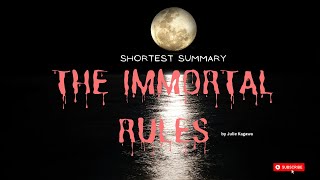 The Immortal Rules by Julie Kagawa Exploring Vampire Mythology booksummary mustreadbook [upl. by Eikcir885]