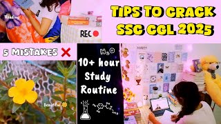 Tips to Crack Ssc Cgl 2025  Ssc Cgl For Beginners  Ssc Cgl Preparation 2025 ssccgl [upl. by Yancy]