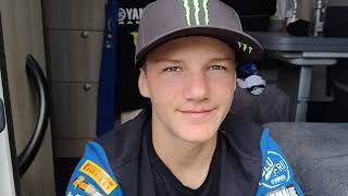 Interview Jarne Bervoets on racing EMX125 and following in his Dads footsteps [upl. by Itirahc]