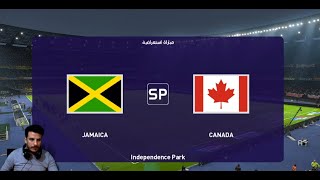 canada vs jamaica LIVE STRREAM GLITZO SHOW LIVE PES 2021 PATCAH 2024 DOOD MATCH [upl. by Thackeray]