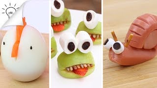 42 Creative Food Art Ideas  Thaitrick [upl. by Byler]