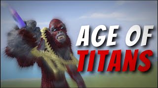 NEW Godzilla Game  Age Of Titans Roblox  Showcase [upl. by Amathist]