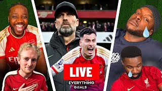 Live Arsenal VS Liverpool  Watch Along  Everything Goals [upl. by Eidahs]