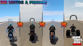 Cual es la moto MAS RAPIDA del GTA 5 online 2020 [upl. by Akirdnahs939]