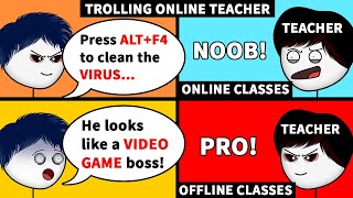 When a Gamer Trolls his Online Teacher [upl. by Aisad]