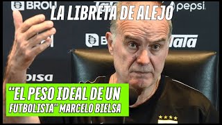 ¿Cuál es el peso ideal de un futbolista Marcelo Bielsa Responde [upl. by Lemraj]