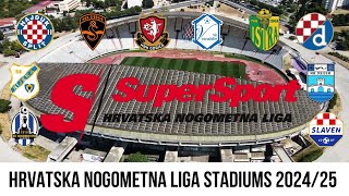 Hrvatska Nogometna Liga Stadiums 202425 🇭🇷 🙂😀 [upl. by Pip96]