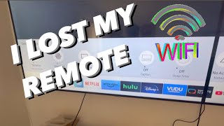 How To connect Samsung TV un70nu6900f To WiFi without a Remote SOLVED [upl. by Fromma727]