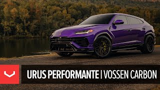 Lamborghini Urus Performante  Vossen Carbon Series [upl. by Ody590]