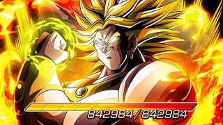 This MF Needs to be Nerfed On Dokkan Battle INT LR Broly [upl. by Roel]