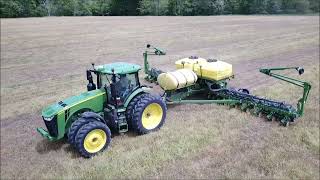 LYNN NIEHUES PLANTING CORN MAY 5TH 2024 FOR MYERS FARMS BROWNSVILLE INDIANA JOHN DEERE 8320R TRACTR [upl. by Krongold692]