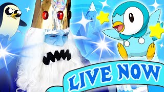 LIVE BDSP LAUNCH STREAM SHINY PIPLUP AS ICE KING 🧊 👑 [upl. by Jae]