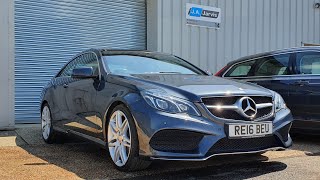 2016 C207 MercedesBenz E350 AMG Line Coupe with Premium Pack  Condition and Spec Review [upl. by Pollerd]