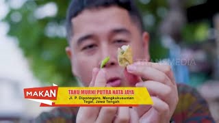 Malvino Fajaro Nyicipin Tahu Murni Putra Nata Jaya  MAKAN RECEH 110723 [upl. by Akkimat652]