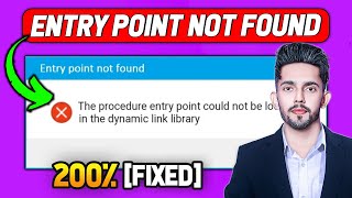 The Procedure Entry Point Not Found Dynamic Link Library Error Fixing In Windows 10 11 7 [upl. by Allebasi]