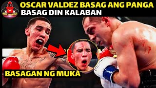 Oscar Valdez Nabasag Ang PANGA  Binasag Din Ang ILONG Ng Kalaban [upl. by Rettig75]