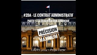 2DA  Le contrat administratif partie 12  fiche crfpa [upl. by Filbert439]