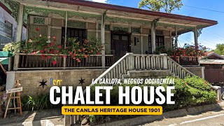 “CHALET” HOUSE IN LA CARLOTA NEGROS OCCIDENTAL THE CANLAS HERITAGE HOUSE 1901 [upl. by Saint]