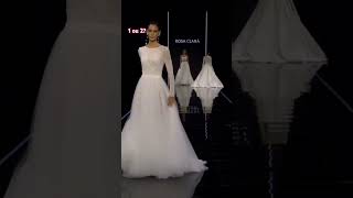 Vestidos de Noiva com brilho Evasê lindos vestidodenoiva weddingdress noivas [upl. by Aniaj]