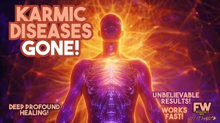 Cleanse All Karmic Diseases From your Body Deep Healing Meditation Music [upl. by Eichman]