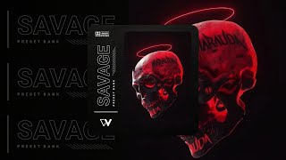 FREE 25 PRESETS quotSAVAGEquot Serum Preset Bank  Inspired by Metro Boomin Travis Scott The Weeknd [upl. by Allison]