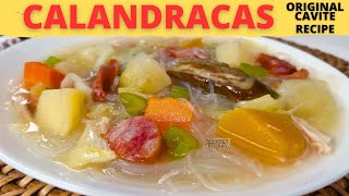 CALANDRACAS  Kalandrakas  Pancit na Calandracas SOUP DISH Na Inihain Sa Lamay Recipe From Cavite [upl. by Eltsyrhc]