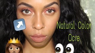 Solotica Natural Colors Ocre Review Advice  PERFECT BROWN [upl. by Nylloc]