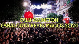 4K CALLE ASUNCIÓN CABALGATA REYES MAGOS 2024  Desde Triana  Virgen de los Reyes [upl. by Yonita873]