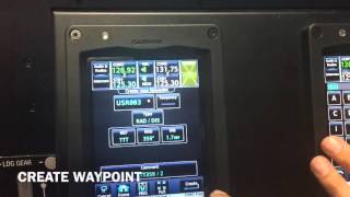 Garmin G3000 Phenom 300 SetCreate a Waypoint [upl. by Aloisia]