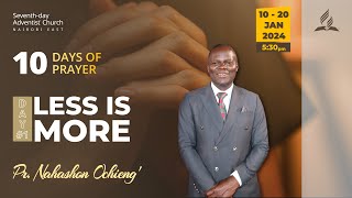 1  TenDaysofPrayer with Pr Nahashon Ochieng  10JAN2024 [upl. by Limoli565]