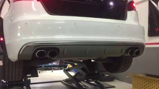 Audi S3 8v 300cv Resonator Delete Kit [upl. by Ashbaugh160]